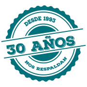 Desde 1993, más de 30 años nos respaldan